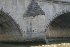 Bridge of the Seine River in Paris
